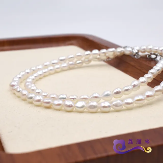 【鑫運來】◎巴洛克小米珍珠項鍊