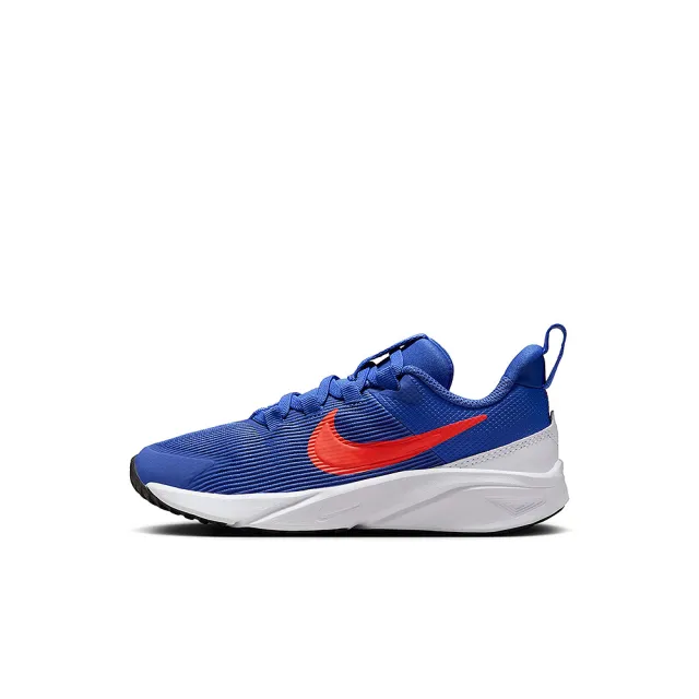 【NIKE 耐吉】運動鞋 童鞋 中童 兒童 STAR RUNNER 4 NN PS 藍紅 DX7614-402(3C4979)