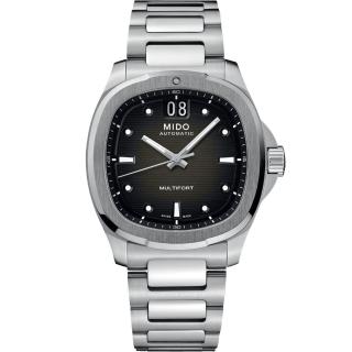 【MIDO 美度 官方授權】MULTIFORT TV 先鋒 大日期機械錶-40mm 禮物(M0495261108100)
