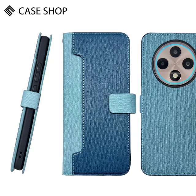 【CASE SHOP】OPPO Reno12 F(內襯卡片夾層 翻蓋站立)