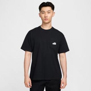 【NIKE 耐吉】短袖 休閒上衣 男 黑色 AS M NSW TEE M90 PKT PTCH CNCT(FZ5414010)