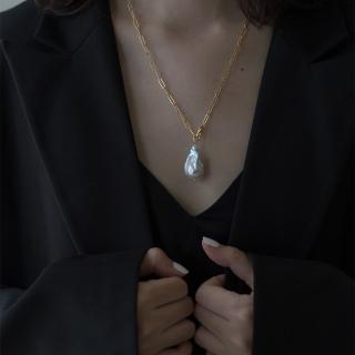 【KT DADA】包包 巴洛克珍珠項鍊 歐美項鍊 韓國項鍊 珍珠項鍊 女生項鍊 浮誇項鍊 細項鍊 金項鍊 小眾