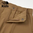 【The North Face 官方旗艦】北面兒童棕色UPF防曬休閒長褲｜87Z2173(抗UV)
