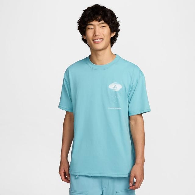 【NIKE 耐吉】短袖上衣 男款 運動 AS M NRG ACG DF TEE OC GALAXY 藍 FZ5276-464