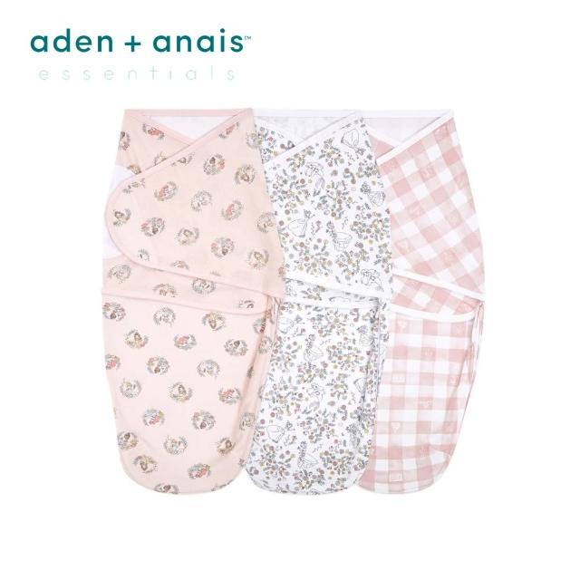 【aden+anais 官方直營】迪士尼好入眠easy包巾組/2款(迪士尼公主/叢林維尼)