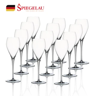 【Spiegelau】歐洲製Adina Prestige水晶玻璃香檳杯/245ml(奢華鬱金香輕盈款/12入組)