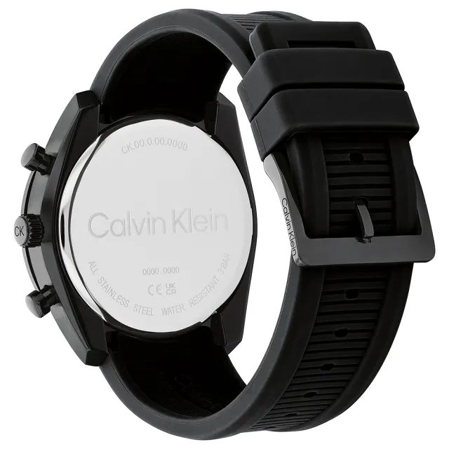 【Calvin Klein 凱文克萊】CK Flex 運動風格日曆手錶-42mm 雙11 優惠(25200467)