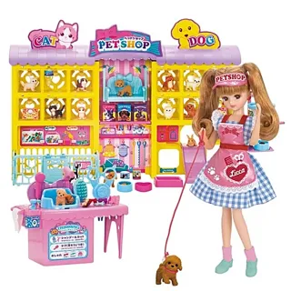 【日本Licca 莉卡娃娃】莉卡寵物美容店豪華組(LA13949 TAKARA TOMY)