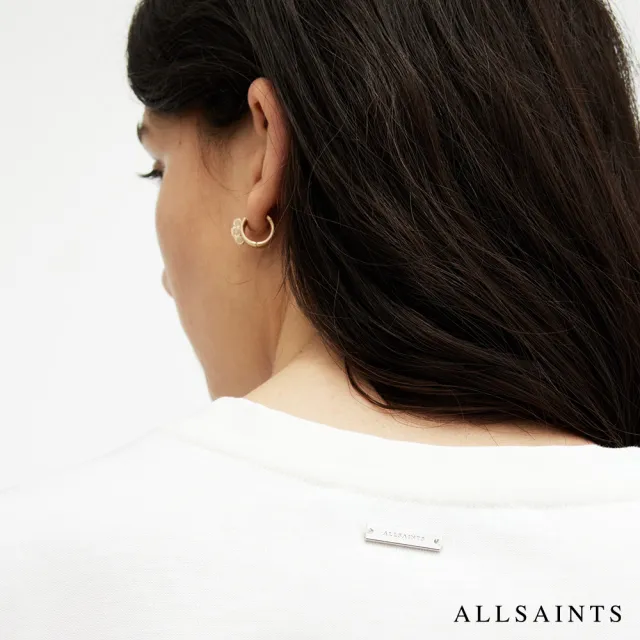 【ALLSAINTS】RANDAL ANNA 純棉刺繡短袖T恤 WM583Z(修身版型)