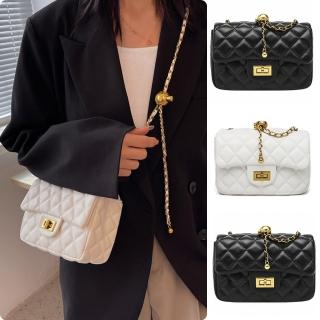 【LEESA】羊皮小包包\小方包\側揹包\小金球包包\羊皮包\小香風包包\菱格包包\鏈條包\側背小包包