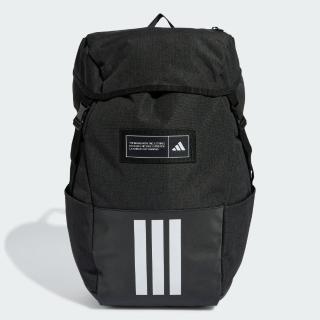 【adidas 愛迪達】ATHLTS BP 後揹包 雙肩包 揹包 書包 運動包 通勤 運動 LOGO 休閒(IM5520 ∞)