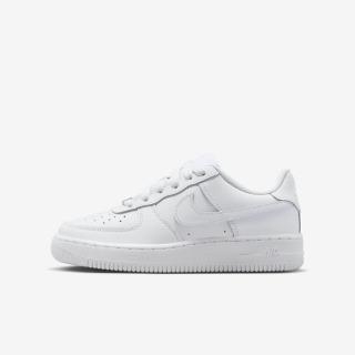 【NIKE 耐吉】Air Force 1 LE GS 大童 休閒鞋 運動 經典 AF1 簡約 百搭 白(FV5951-111)