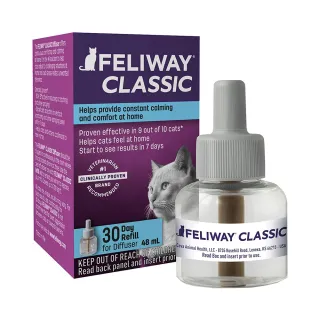 【FELIWAY】法國貓咪費洛蒙插電組補充瓶48ml ×2入組(經典款、多貓好朋友、貓咪費洛蒙)