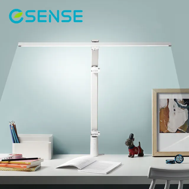 【ESENSE 逸盛】LED80CM 超廣域觸控護眼檯燈 (全光譜 無閃頻 抗藍光)