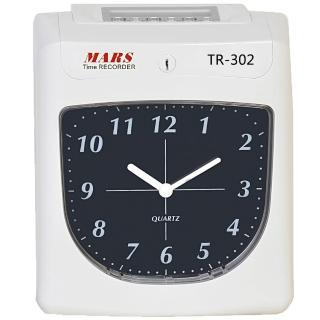【MARS】TR-302 六欄位微電腦雙色打卡鐘(指標式/六欄位打卡鐘/考勤機)