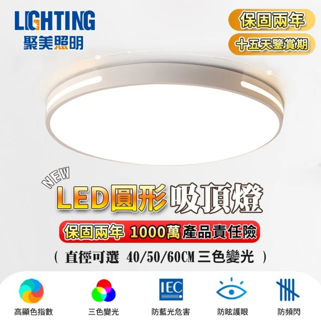 E-CROWN 4-6坪 72W LED智慧調光吸頂燈 遙控