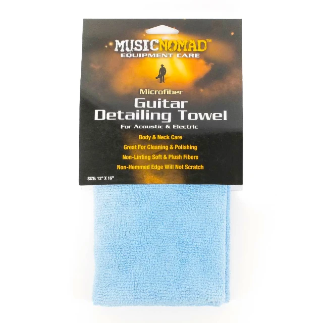 Music Nomad MN202｜極淨吉他專用布｜Microfiber Guitar Detailing Cloth(樂器擦拭專用布)