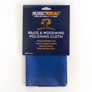 【Music Nomad】MN730-銅管木管超細纖維布 Brass & Woodwind Microfiber Polishing Cloth(樂器擦拭專用布)