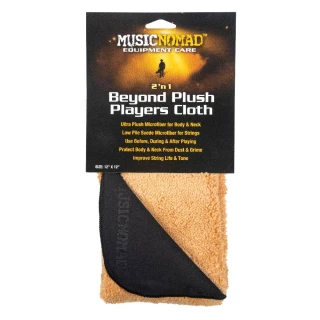 【Music Nomad】MN241｜二合一麂絨雙面超纖布｜2 in 1 Beyond Plush Players Cloth(樂器擦拭專用布)