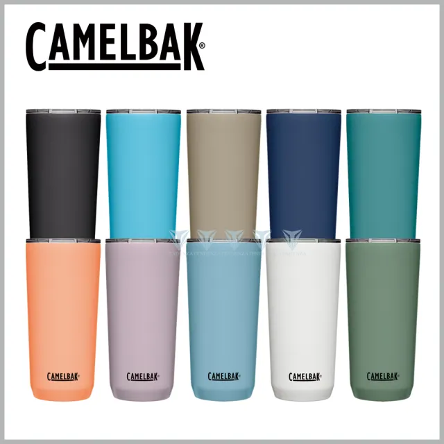 【CAMELBAK】600ml Tumbler不鏽鋼雙層真空保溫/保冰杯(真空保溫/保冰/霧面/美國CAMELBAK/防滑底座)