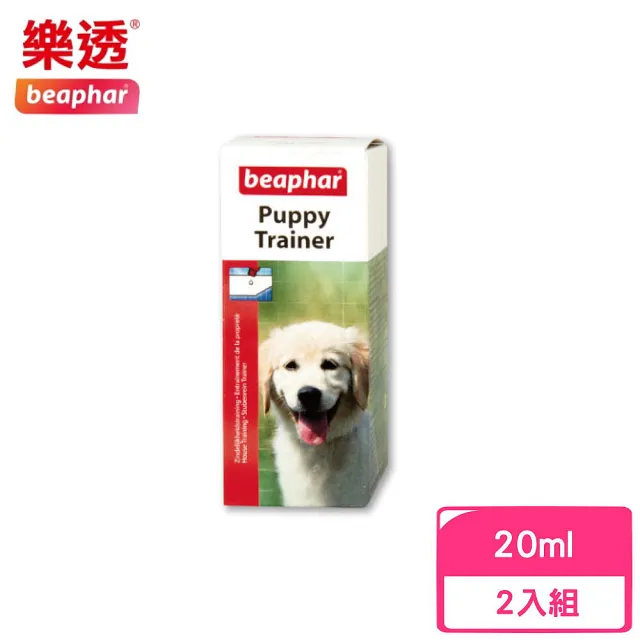 【Beaphar 樂透】幼犬訓便液 20ml*2入組(犬用/訓練用)
