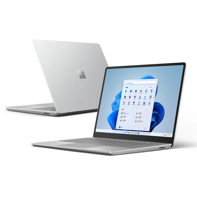 【Microsoft 微軟】12.4吋i5輕薄觸控筆電-白金、 / 平行輸入(Surface Laptop Go2/i5-1135G7/8G/128G/W11)