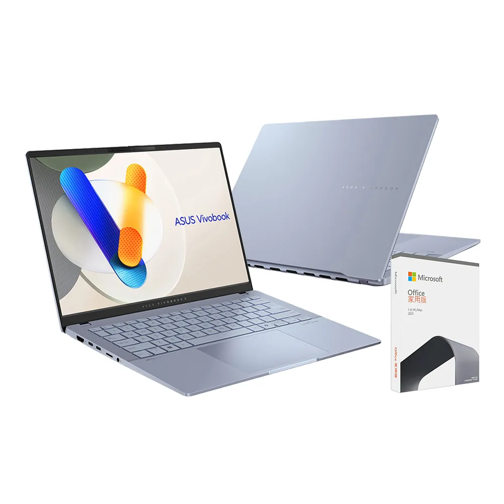 【ASUS】Office 2021組★14吋Ultra 5輕薄AI筆電(VivoBook S S5406MA/Ultra 5-125H/16G/512G/W11/OLED/EVO)