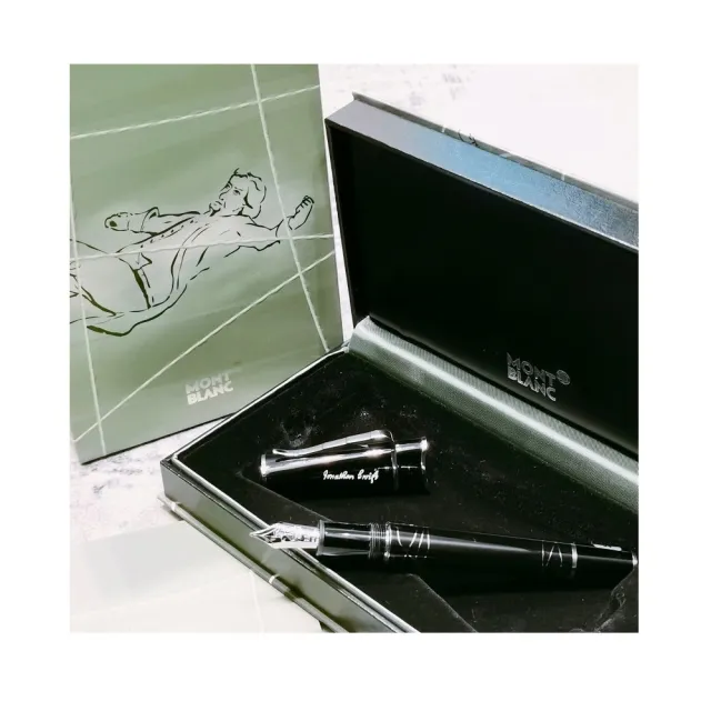 【MONTBLANC 萬寶龍】文學家系列 Jonathan Swift 喬納森·斯威夫特 限量鋼筆(黑色)