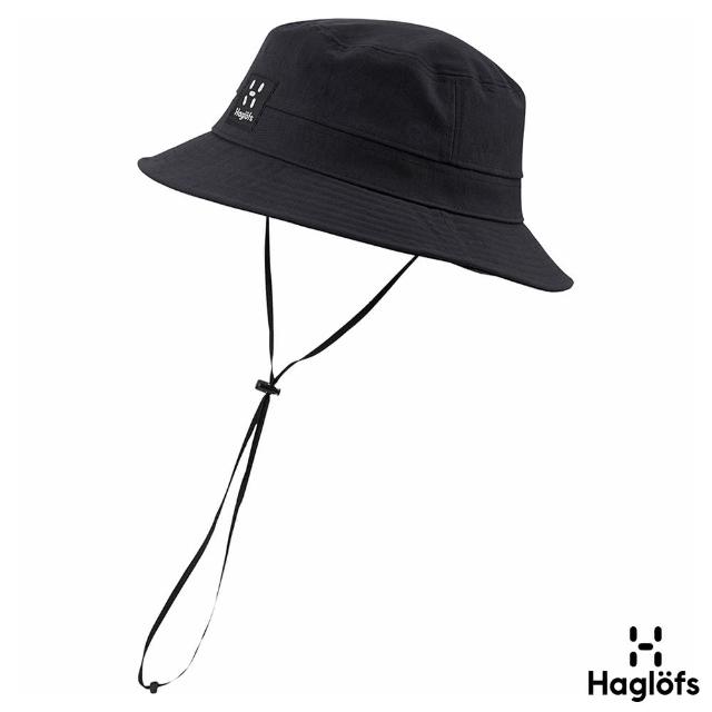 【Haglofs】LX Hat 遮陽漁夫帽(黑色)