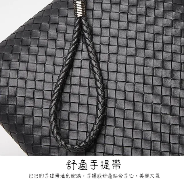 【MoonDy】包包 女生包包 男包 女包 手拿包 編織壓紋 手拿包男 手拿包女 雙層手拿包 男用 