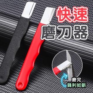 【蘿林嚴選】萬用磨刀器 2入組(磨刀神器 快速磨刀器 萬用磨刀器 手動磨刀器 剪刀磨刀器 開刃工具 ROYALLIN)