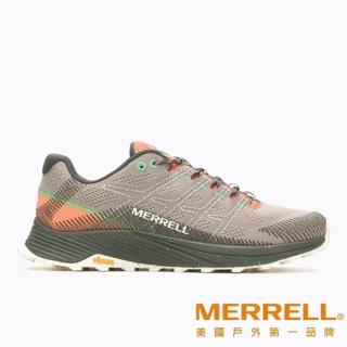 【MERRELL】MOAB FLIGHT 頂級戶外越野跑鞋 橘彩棕 男(ML067485)