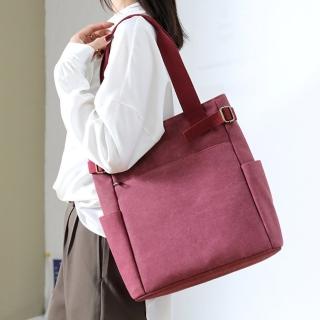 【LEESA】大帆布包\手提包\腋下包\手提包\女生包包\日本帆布包\帆布手提袋\日本手提包\帆