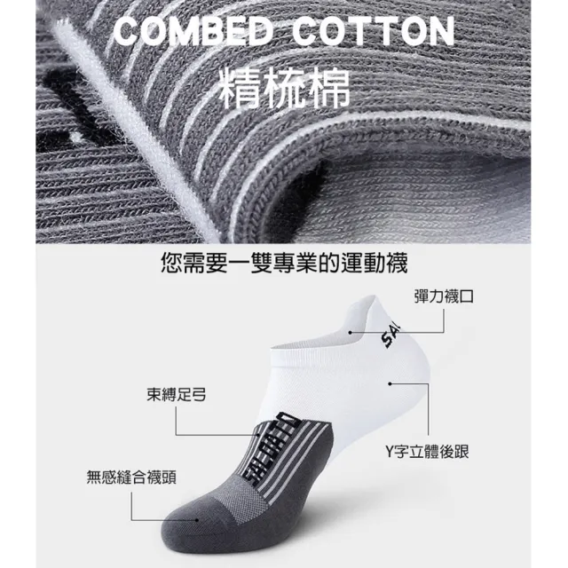 【bebehome】新款精梳棉潮襪(吸汗透氣運動短襪)