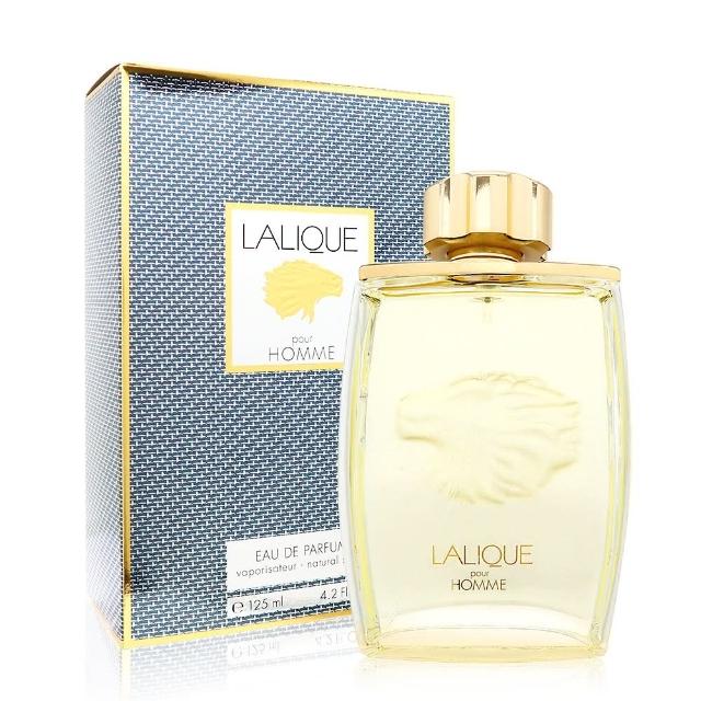 【LALIQUE 萊儷】Pour Homme EDP 王者之風男性淡香精 125ml(專櫃公司貨)