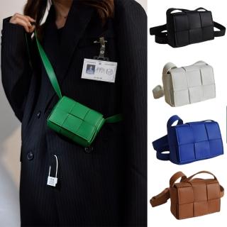 【LEESA】皮革包包 小朋友包包 女生包包 男生包包 編織包 小方包 小包 小廢包 迷你包包 小
