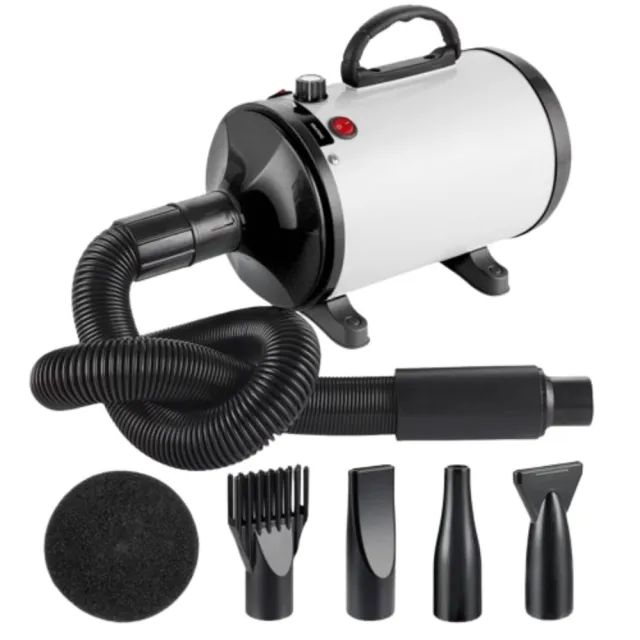 寵物專用吹水機/吹風機-附四種吹頭(狗狗吹毛工具 寵物吹毛 寵物烘乾)