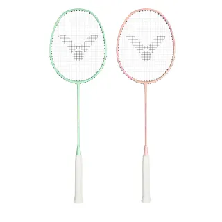 【VICTOR 勝利體育】穿線拍(TK-811CL/TK-812CL 淡綠色/粉紅)
