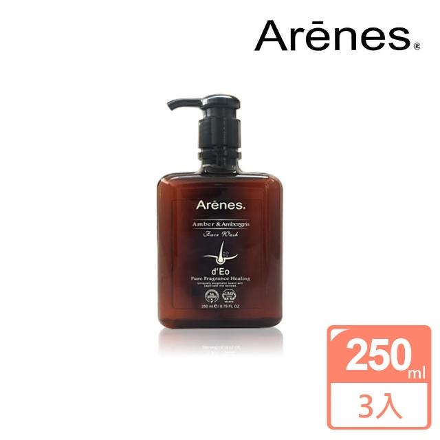 【Arenes 愛霓思】琥珀龍涎香洗面乳250ml(3入組)