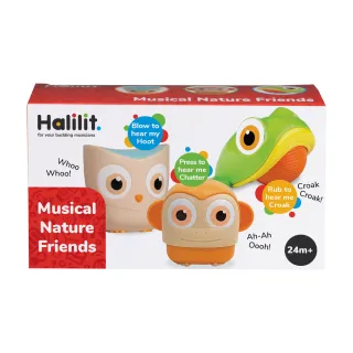 【Halilit哈莉莉 官方直營】森林好朋友手搖鈴組