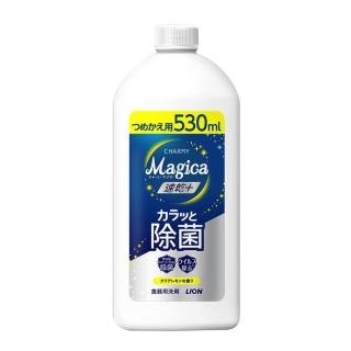 【LION 獅王】Charmy Magica 速乾+系列 抗菌洗碗精 清澈檸檬香 530ml