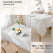 【The Rare】北歐ins風編織棉紗流蘇桌布130*230cm 防水防滑餐墊 居家桌巾 餐桌墊  茶几桌布