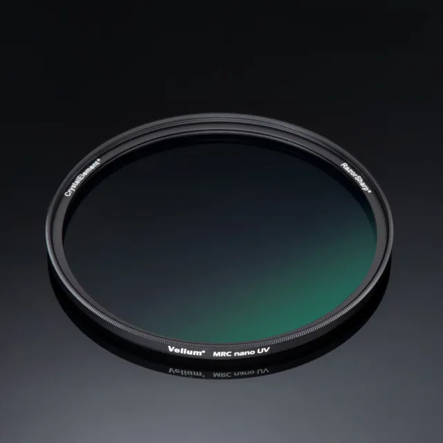 【Velium】MRC nano 8K 多層奈米鍍膜 高透度高精度 55mm UV 保護鏡(總代理公司貨)