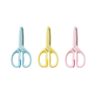 【PLUS 普樂士】2歲以上右手用幼兒安全剪刀