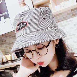 【PS Mall】韓版風條紋字母大簷漁夫帽 3入(G1012)