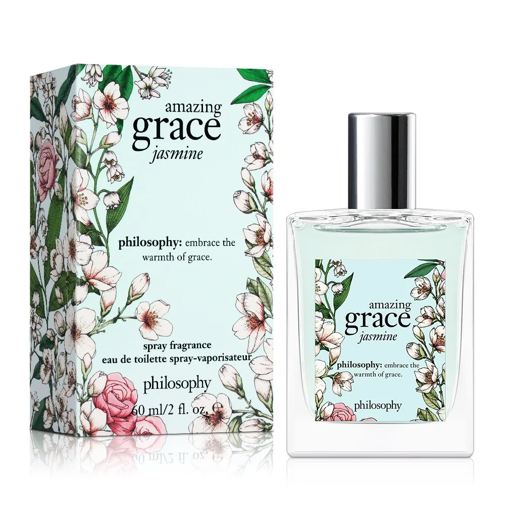 【philosophy 肌膚哲理】驚喜優雅茉莉女性淡香水60ml(專櫃公司貨)