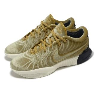 【NIKE 耐吉】x The Shop 籃球鞋 LeBron XXI QS EP 男鞋 金 黑 Nobility 聯名(FZ7884-700)