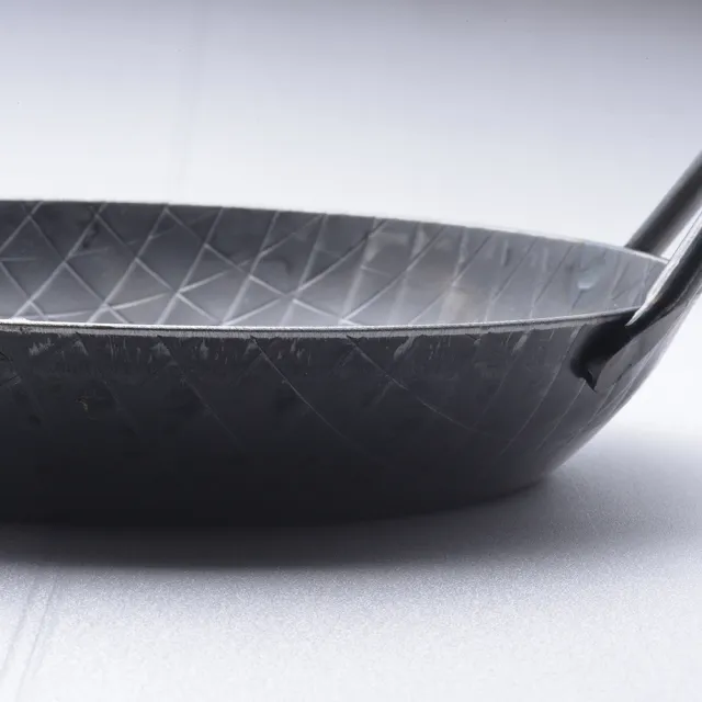 【TURK】德國製 鐵鍋 熱鍛 平底深鍋 露營必備 28cm 65930(平輸品)