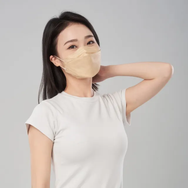 【DRX 達特世】TN95醫用4D口罩-莫蘭迪四色-成人20入/盒