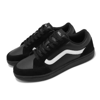 【VANS】休閒鞋 V2940 SE Canora 男鞋 女鞋 黑 白 皮革 麂皮 低筒 拼接 日本線 情侶鞋(6288240002)